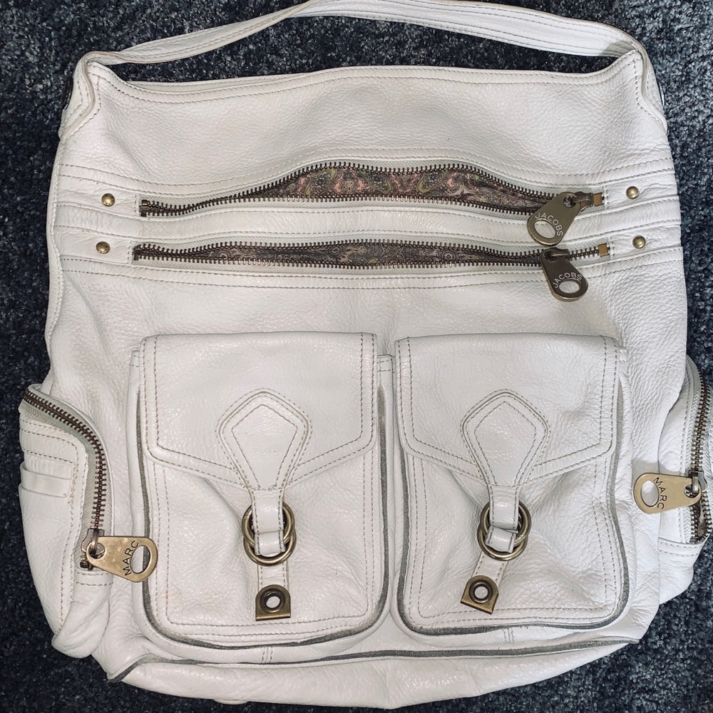 Marc by Marc Jacobs White Handbag